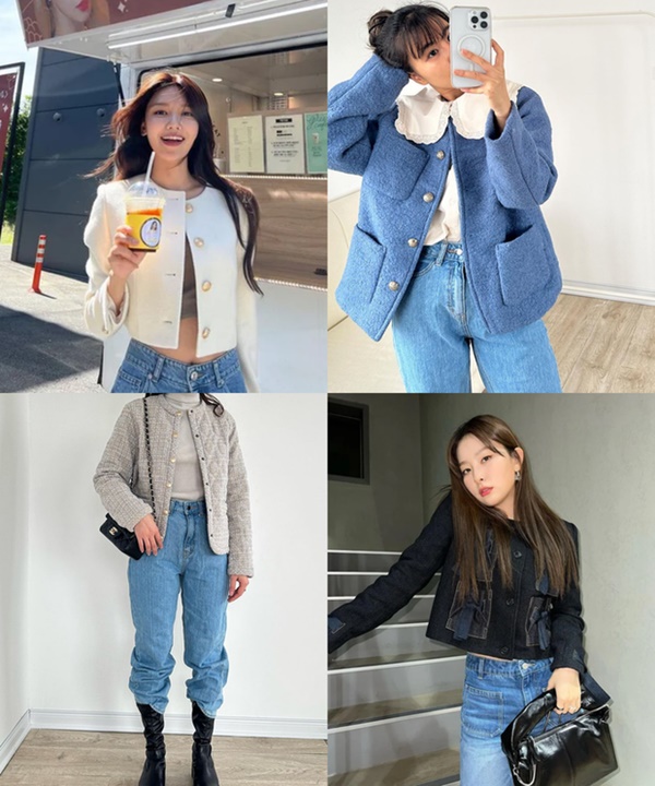 4 tuyệt chiêu để diện áo khoác tweed mà không sợ già chát-2