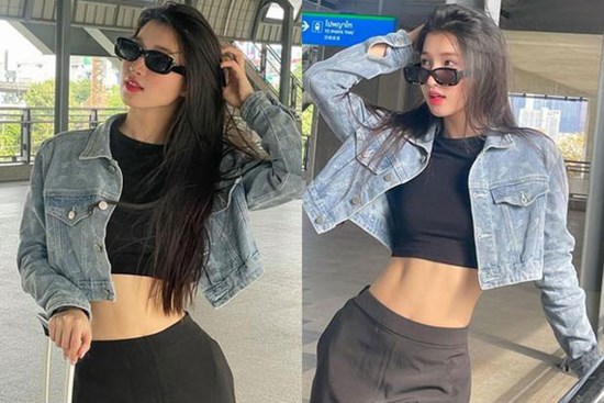 Body Á hậu Phương Nhi đạt cảnh giới mới: Crop top khoe vòng eo 'thít cổ chai'