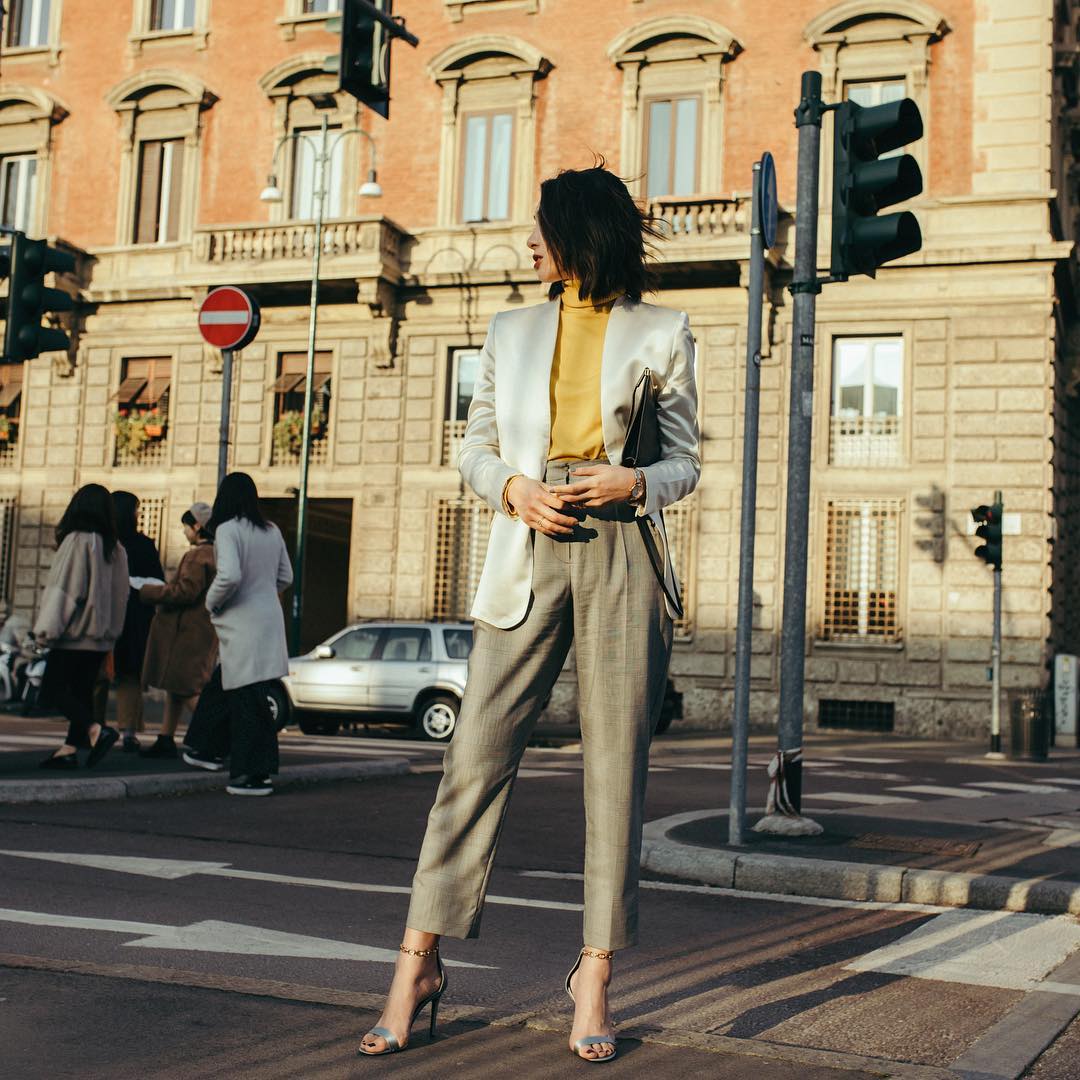 10 kiểu trang phục nên diện khi đi giày cao gót-1