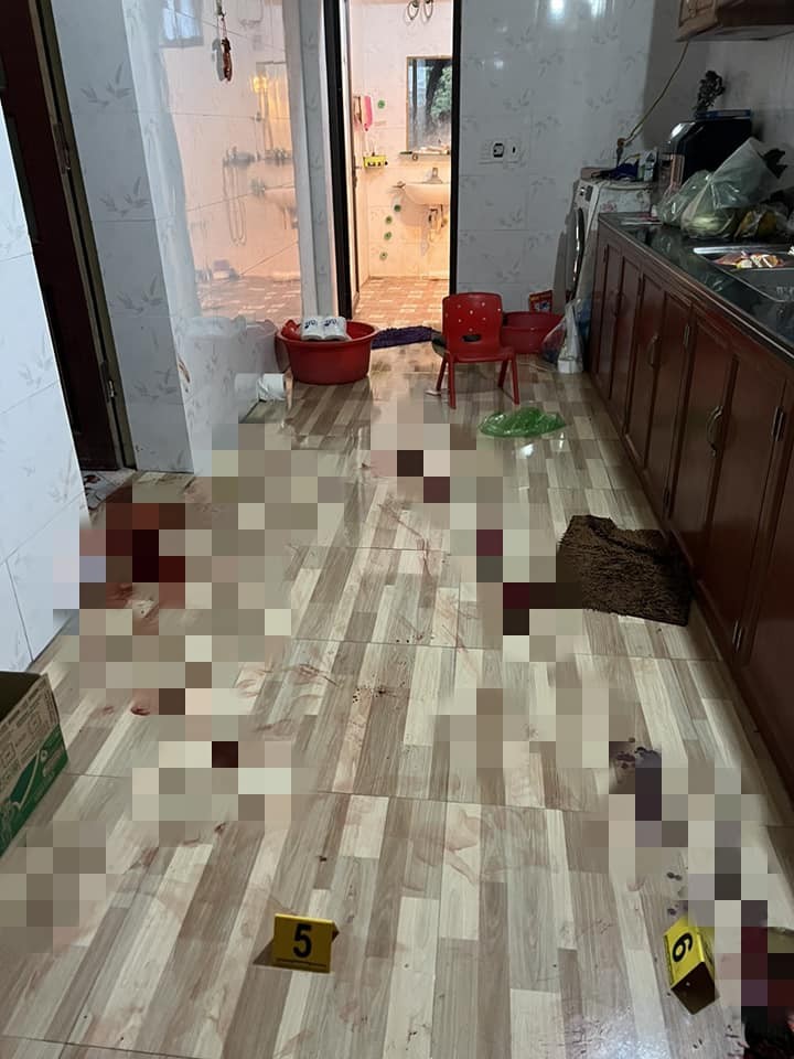 Hình ảnh ban đầu của đối tượng lái máy xúc thuê dùng dao chém 3 người nhà của gia đình chủ ở Bắc Giang-2