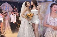 Hot girl 'Bắp cần bơ' Thanh Tâm phát biểu kém duyên trong đám cưới của Huyền 204 và Bụt