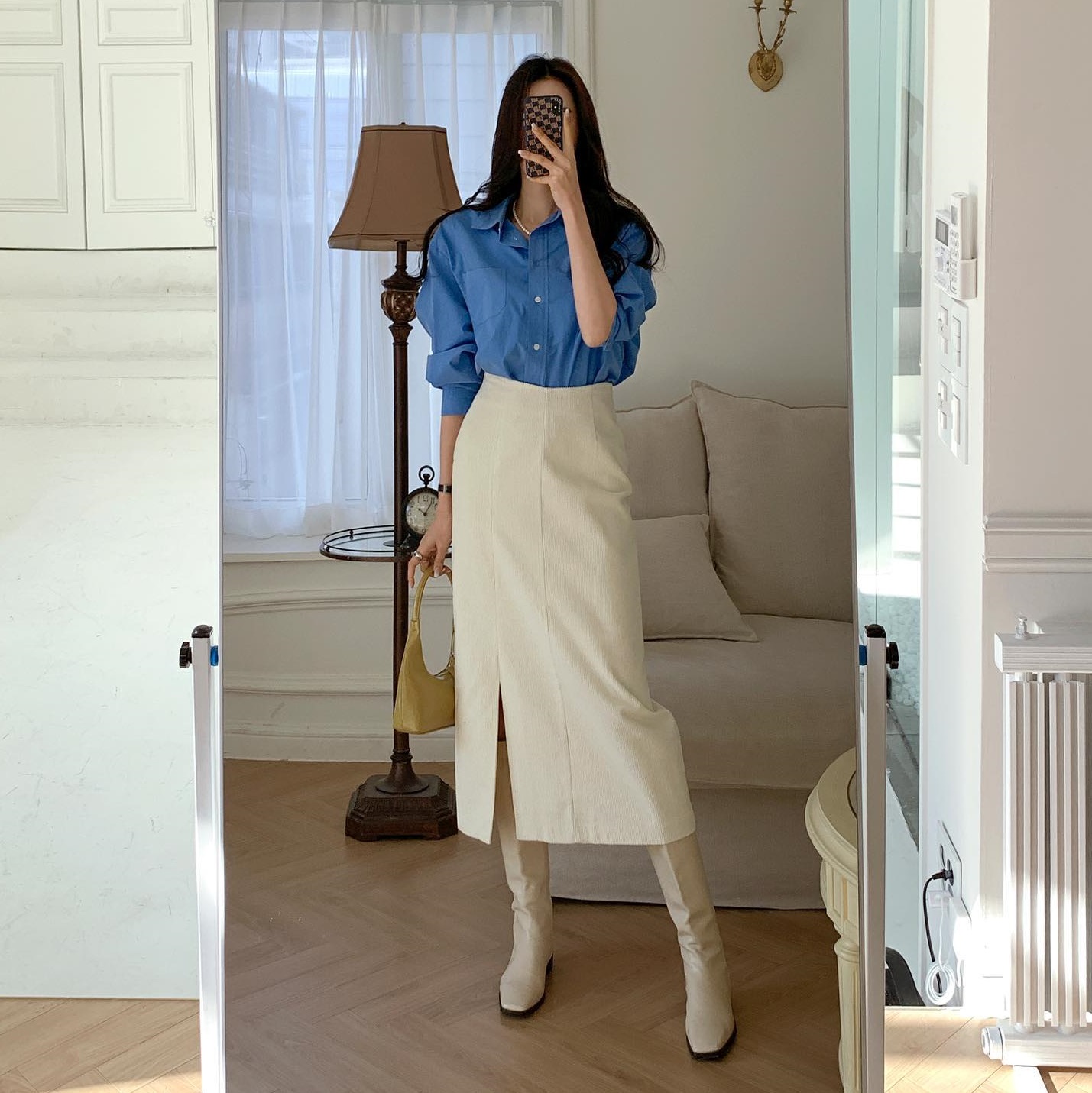 5 mẫu áo kết hợp ăn ý với chân váy-9