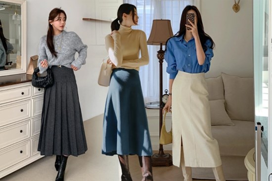 5 mẫu áo kết hợp ăn ý với chân váy