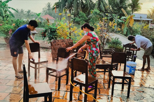 Cường Đô La trang hoàng biệt thự đón năm mới, nay lại còn dám công khai nói xấu bà xã-7