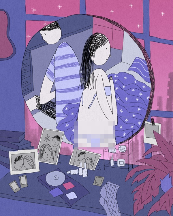 Chia tay khi nửa kia nói không với tình dục-1