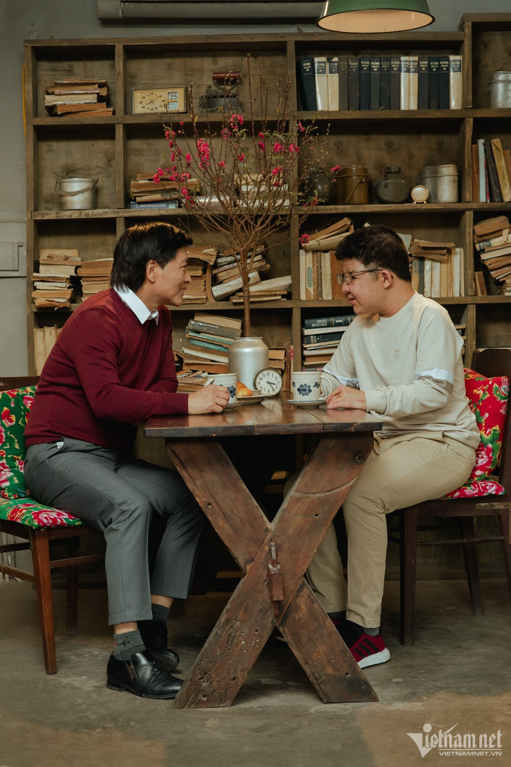 Bộ ảnh ấm áp tình phụ tử của cha con nghệ sĩ Quốc Tuấn-8