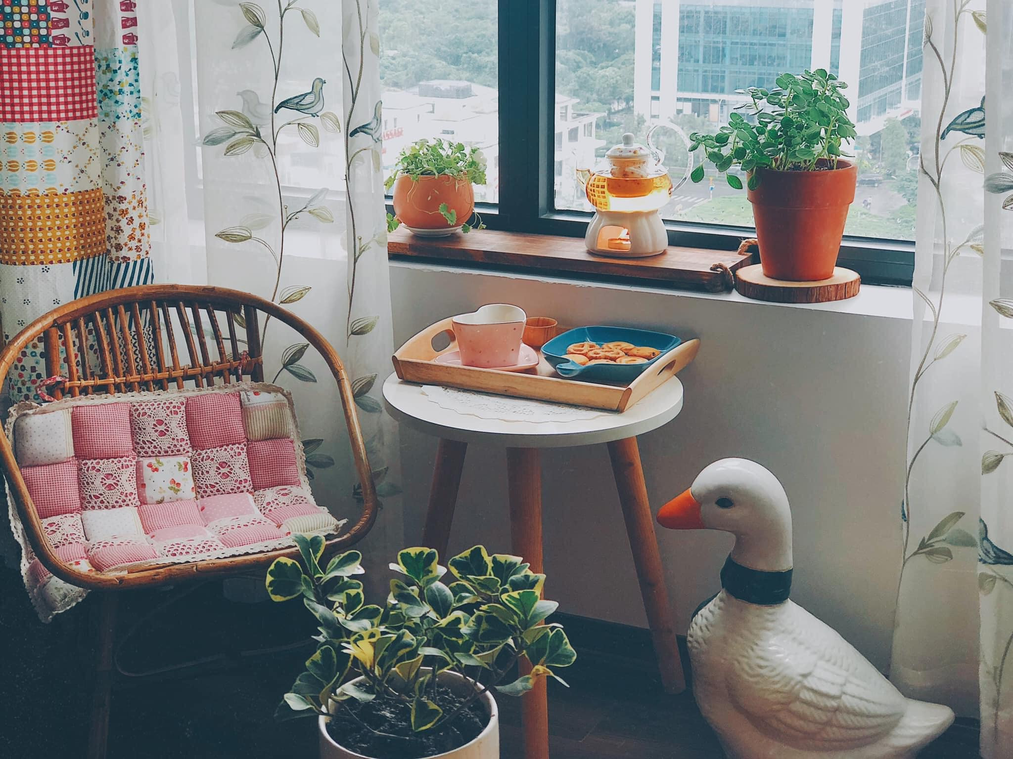 Tổ ấm ngập tràn hương sắc xuân, không gian mang đậm hơi thở vintage-7