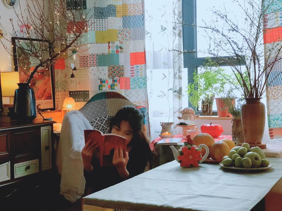 Tổ ấm ngập tràn hương sắc xuân, không gian mang đậm hơi thở vintage-8