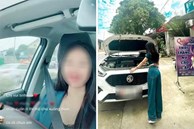 Xôn xao clip vừa lái xe vừa livestream gây phẫn nộ, nữ tài xế có vi phạm?