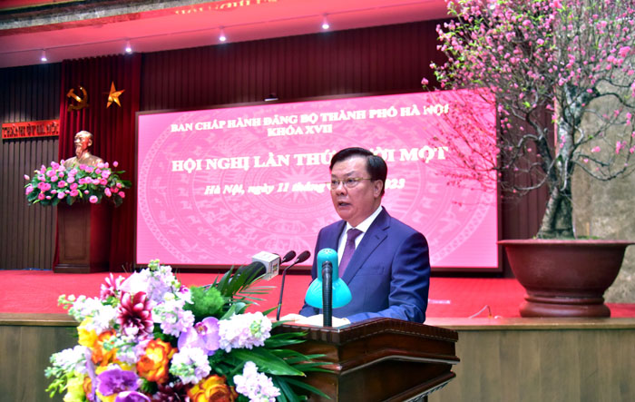 Khai mạc Hội nghị lần thứ 11, Ban Chấp hành Đảng bộ thành phố Hà Nội khoá XVII-3