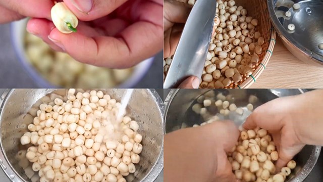 Cách làm mứt hạt sen tươi ngon như ngoài hàng cho ngày Tết-1