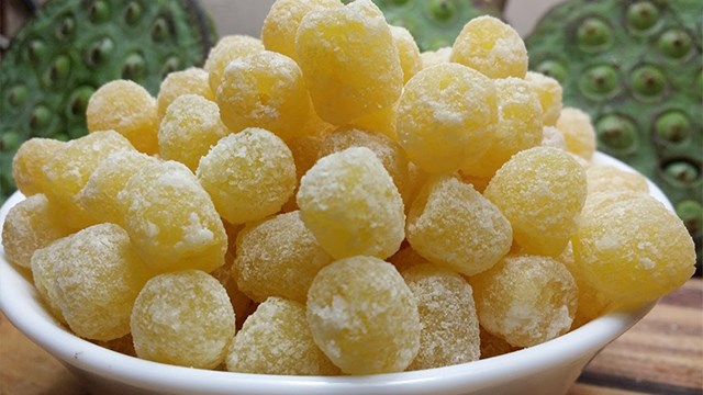 Cách làm mứt hạt sen tươi ngon như ngoài hàng cho ngày Tết-4