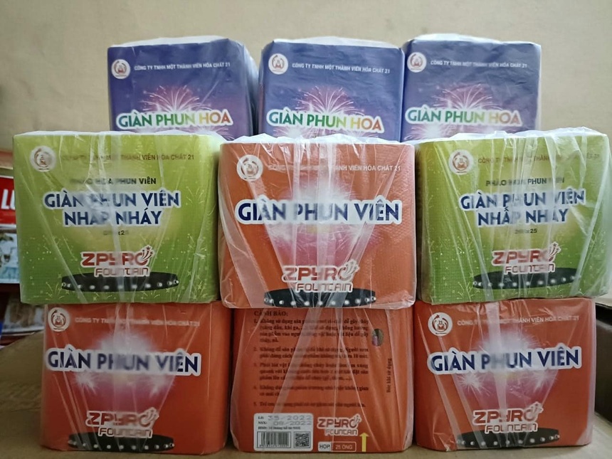 Bộ Công Thương: Pháo hoa Z121 bán tràn lan trên mạng là trái quy định-2
