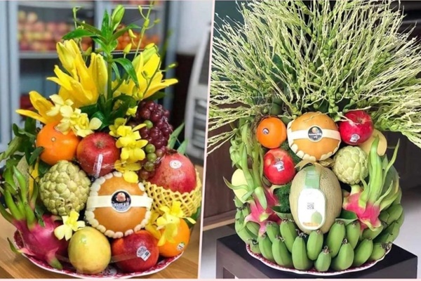 Đón Tết Quý Mão, khách đua nhau đặt dịch vụ làm mâm ngũ quả bạc triệu-1