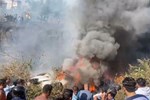 Tiếng kêu cứu bất lực trong đám cháy máy bay rơi ở Nepal-2