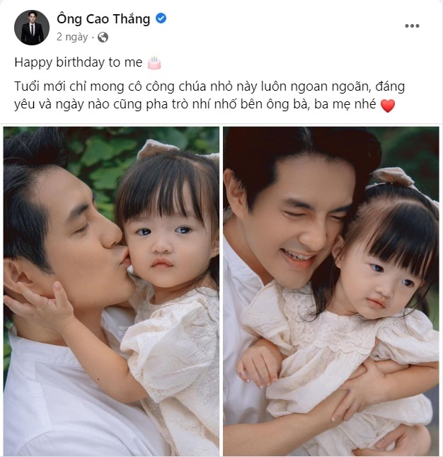 Sinh nhật mình nhưng Ông Cao Thắng lại ước một điều liên quan đến con gái, chuẩn ông bố quốc dân-1