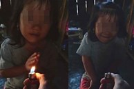 Sự thật về clip bé gái thổi bật lửa thay nến sinh nhật kèm lời nhắn xin lỗi của bố