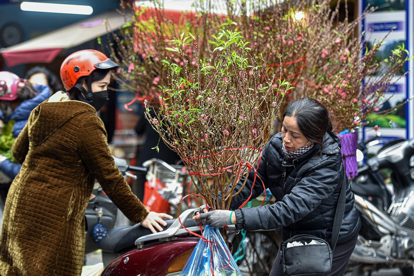 Chợ nhà giàu Hà Nội tấp nập ngày giáp Tết, khách bước chân vào rút ví mỏi tay-3