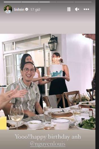 Linh Rin hé lộ tiệc sinh nhật đơn giản của anh chồng tương lai-1