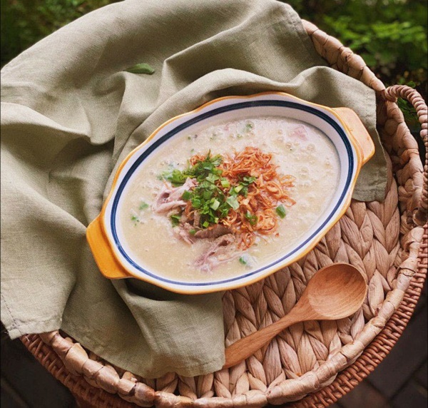 Giải cứu bánh chưng sau Tết, học ngay cách nấu cháo&nbsp;cực thơm ngon chất lượng-4