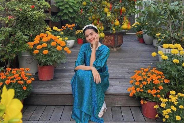 Vợ Mạnh Trường khoe ảnh Tết, đã mắt cơ ngơi sang xịn-9