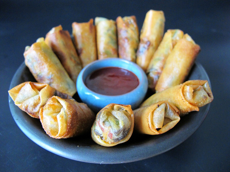 Cách làm chả giò chay ngũ sắc lạ miệng cho mâm cúng ngày Tết-1