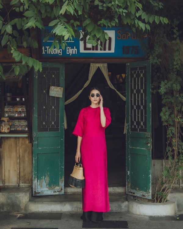 Hà Tăng khoe ảnh áo dài: Luôn là thiết kế truyền thống gần gũi, dung dị-3