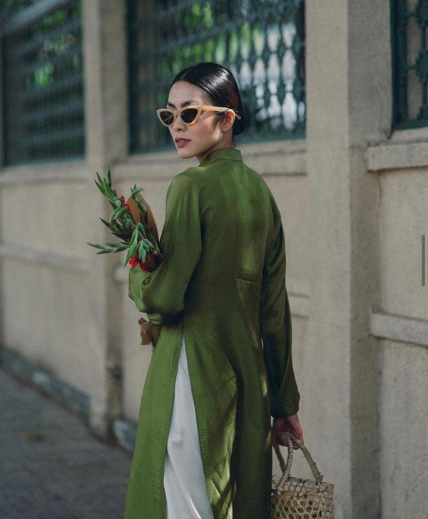 Hà Tăng khoe ảnh áo dài: Luôn là thiết kế truyền thống gần gũi, dung dị-5