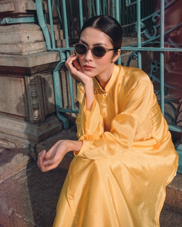 Hà Tăng khoe ảnh áo dài: Luôn là thiết kế truyền thống gần gũi, dung dị-8