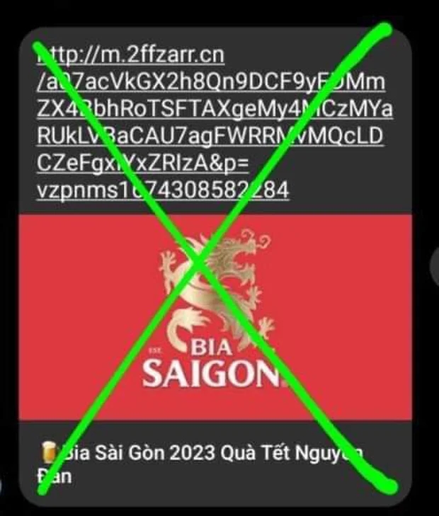 Cảnh báo tin nhắn trúng thưởng lừa đảo dịp Tết Nguyên đán-1