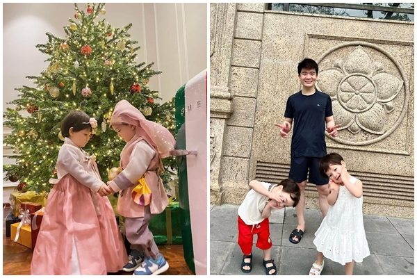 Làm bố bỉm sữa 2 con, quý tử bầu Hiển chăm khoe ảnh tập gym-4