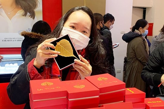 Giá vàng tăng, một năm lời ngay 5,4 triệu đồng/lượng