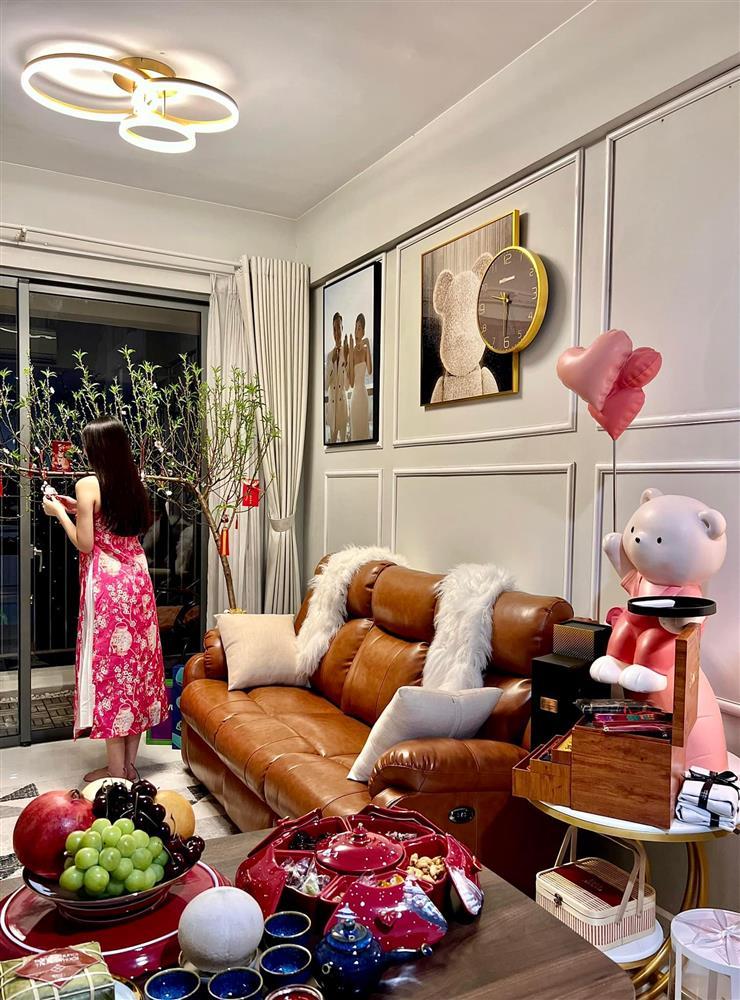 Chồng MC hé lộ Tết đầu làm dâu của Lê Âu Ngân Anh-1