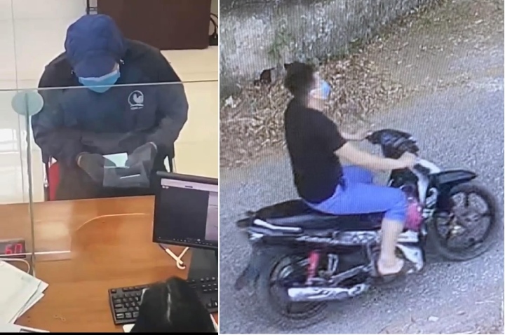 Tên cướp ngân hàng sa lưới sau 12 tiếng gây án vì... béo-1