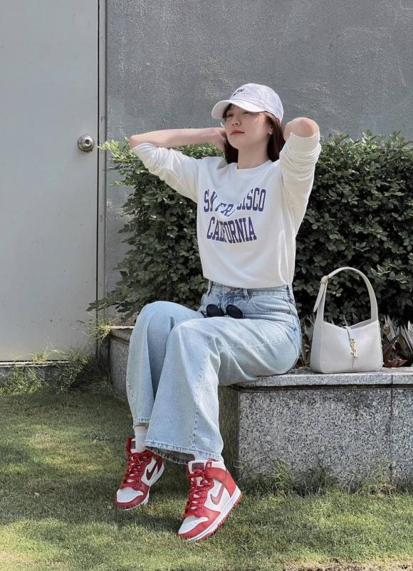 Hải Tú lên đồ cực đơn giản nhưng thanh lịch, gây chú ý vì dùng lại túi hiệu cũ cả năm qua-7