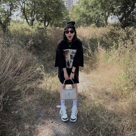 Hải Tú lên đồ cực đơn giản nhưng thanh lịch, gây chú ý vì dùng lại túi hiệu cũ cả năm qua-9