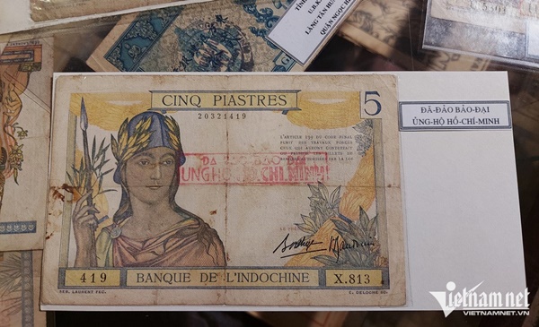 Bộ sưu tập đặc biệt: Tiền đắp nền, tiền xé ra để giao dịch-4