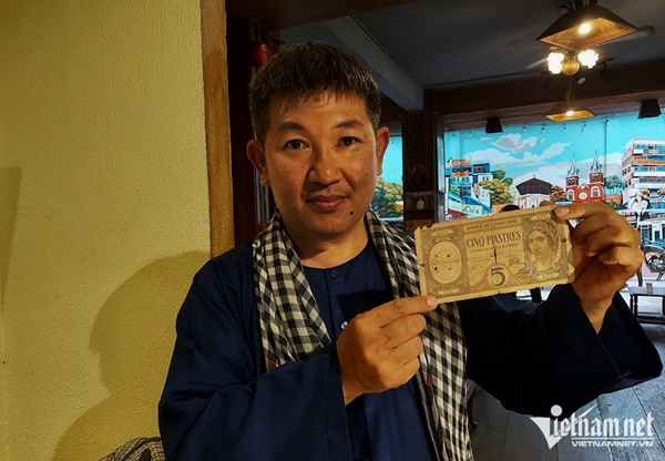 Bộ sưu tập đặc biệt: Tiền đắp nền, tiền xé ra để giao dịch-5