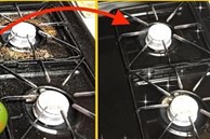 Tẩy vết rỉ sét trên bếp ga đừng dùng nước lã: Thêm thứ này chỉ 5 phút vết rỉ sét biết mất, sạch bong