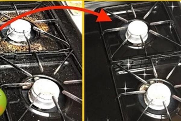 Tẩy vết rỉ sét trên bếp ga đừng dùng nước lã: Thêm thứ này chỉ 5 phút vết rỉ sét biết mất, sạch bong-3