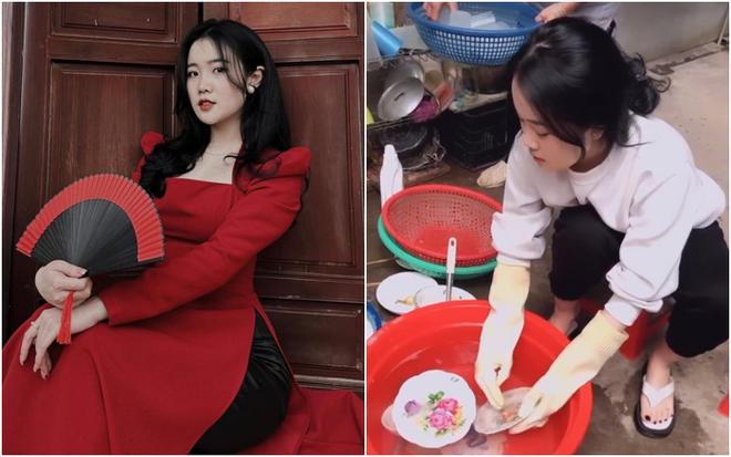 Dàn hot girl xả vai” mùa Tết, ở nhà diện đồ đơn giản vẫn xinh-2