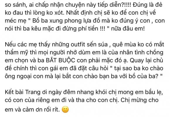 Elly Trần tiết lộ bố ruột nhắn tin mắng chồng Tây của cô vì thiếu lễ độ với người lớn-2