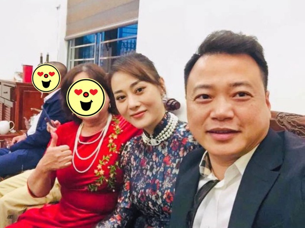 Lộ loạt ảnh Shark Bình bảnh bao sánh đôi Phương Oanh về chúc Tết gia đình bạn gái ở quê nhà-1