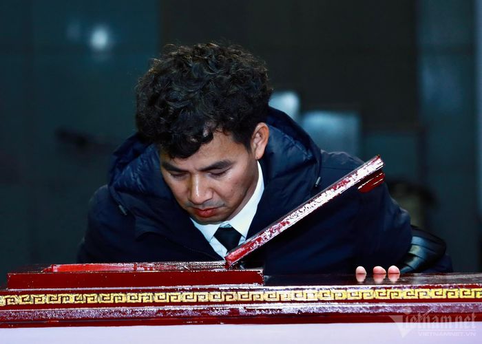 Xuân Bắc, Xuân Hinh tiễn biệt NSND Trần Tiến-1