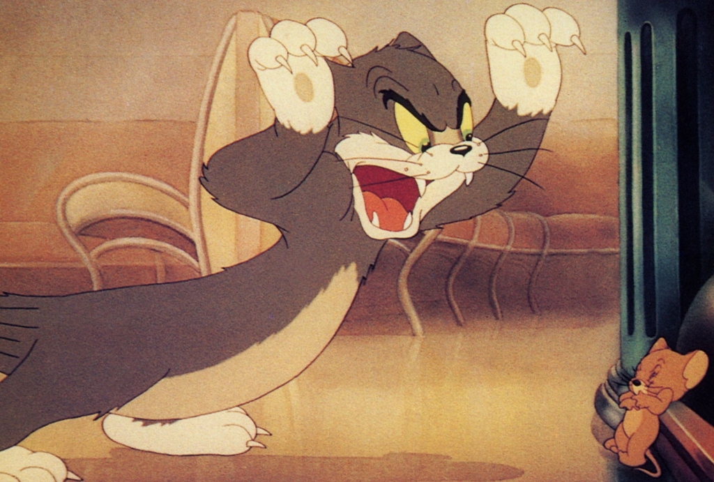 Hình ảnh Phim Hoạt Hình Vui Nhộn Mèo Và Chuột Ngồi Cạnh Nhau Clipart Vectơ  PNG , Thiết Kế Nhãn Dán Với Phim Hoạt Hình Tom Và Jerry Bị Cô Lập, Nhãn