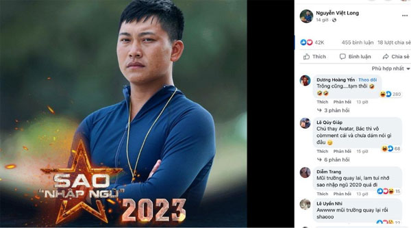 HOT: Mũi trưởng Long khiến cộng đồng fans rần rần với động thái quay trở lại Sao Nhập Ngũ 2023?-3