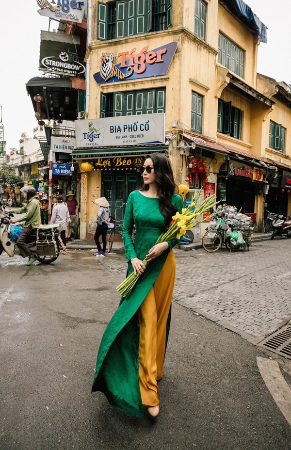 Phong cách hoa hậu, á hậu những ngày Tết-5