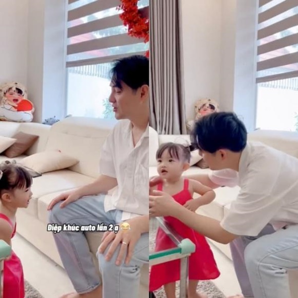 Con gái Đông Nhi lên đồ đi nhận lì xì, gây cười với văn mẫu chúc Tết-3