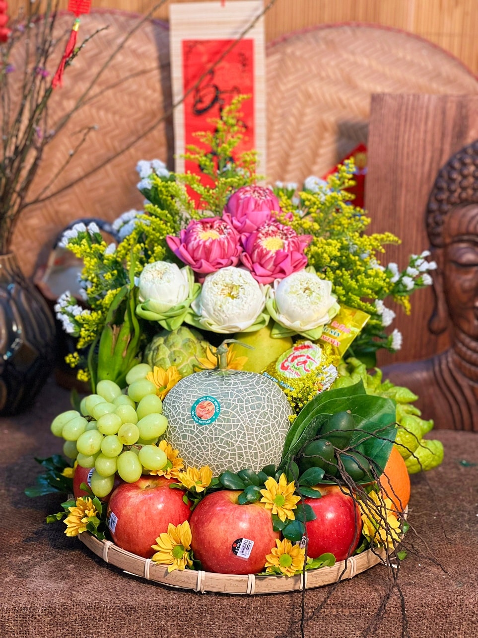 Mâm cúng ngày vía Thần Tài đối với những người kinh doanh-19