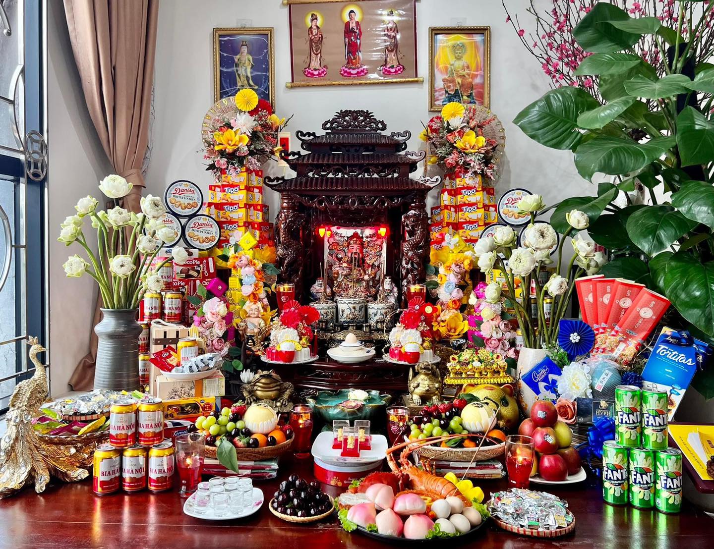Mâm cúng ngày vía Thần Tài đối với những người kinh doanh-23